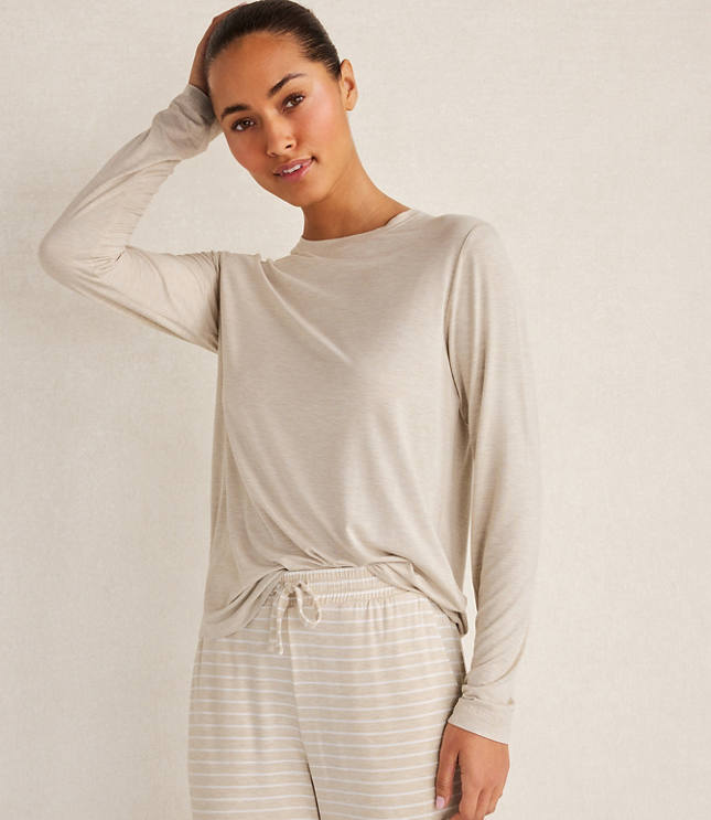 Haven Well Within Calm & Cool Long Sleeve Pajama Top