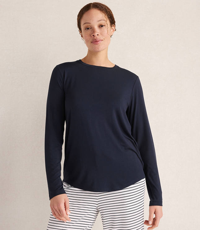 Haven Well Within Calm & Cool Long Sleeve Pajama Top