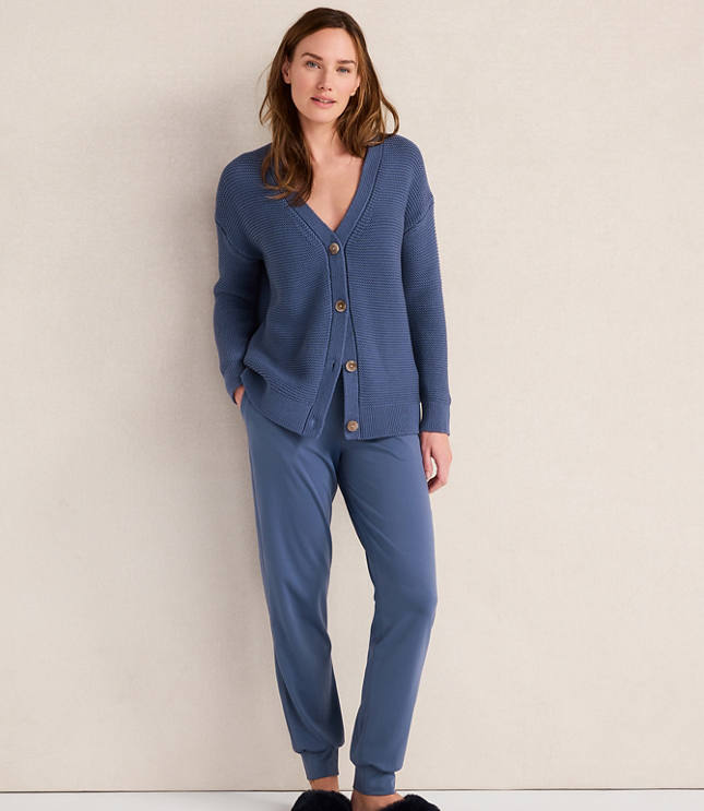 Haven Well Within Organic Cotton Link Stitch Cardigan