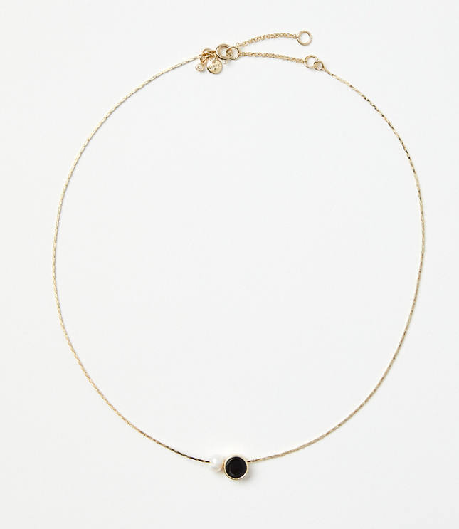 Julie Thévenot Simple Isiand Necklace - Blue