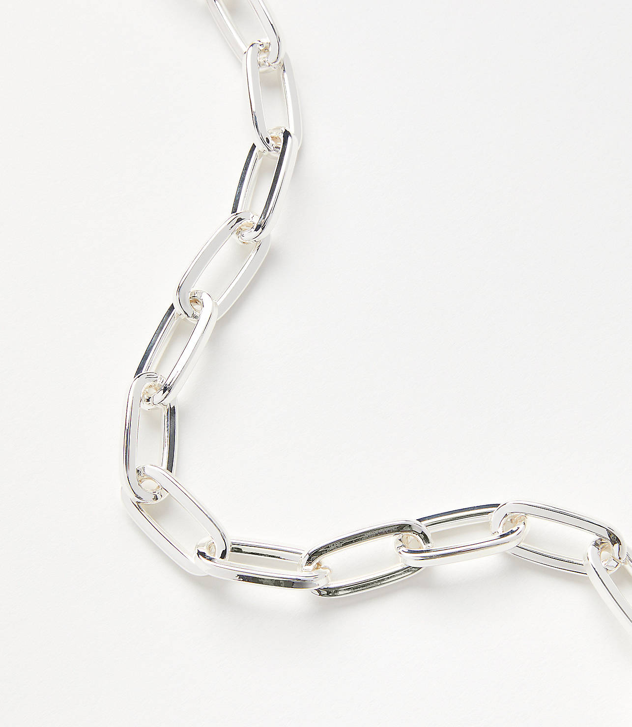 Modern Chain Link Necklace