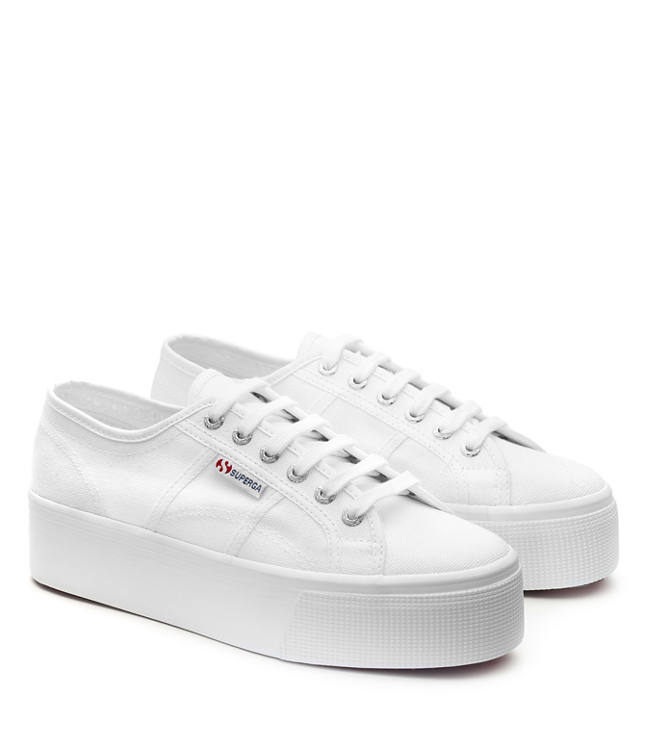 2740 Platform Sneakers White