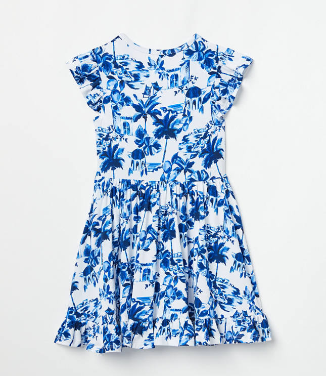 Posh Peanut x LOFT Ruffled Twirl Dress