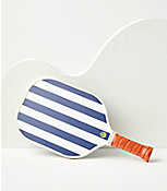 Tangerine Striped Pickleball Paddle carousel Product Image 1