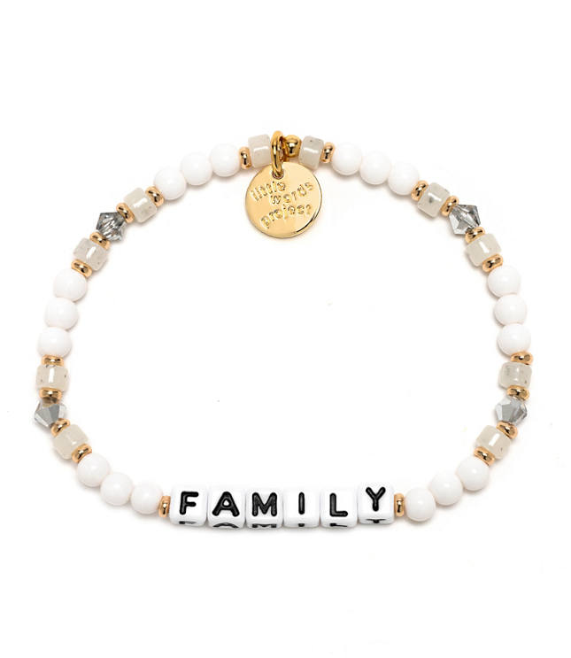 Little Words Project Family Stretch Bracelet