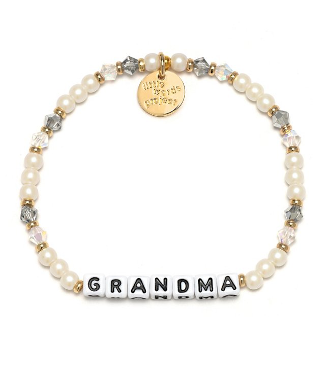 Little Words Project Grandma Stretch Bracelet