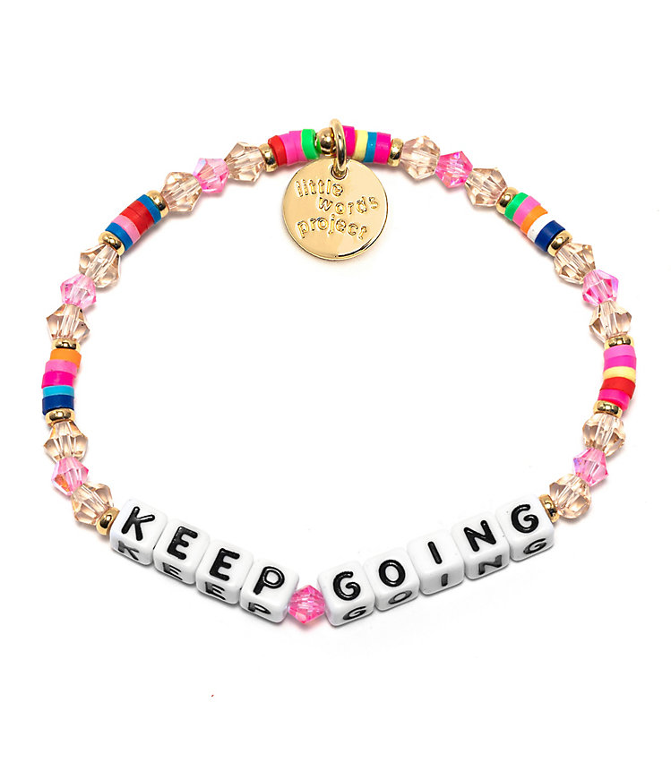 Little Words Project Keep Going Stretch Bracelet image number null