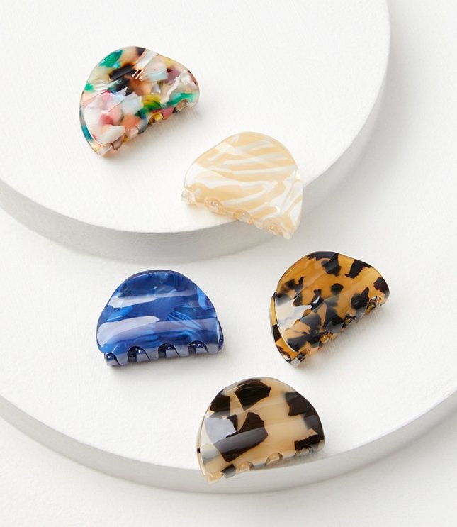 Resin Bobby Pin Set - Multicolor