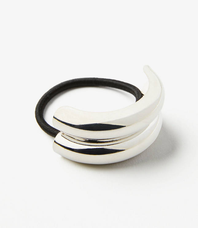 Textured Metal Hair Tie