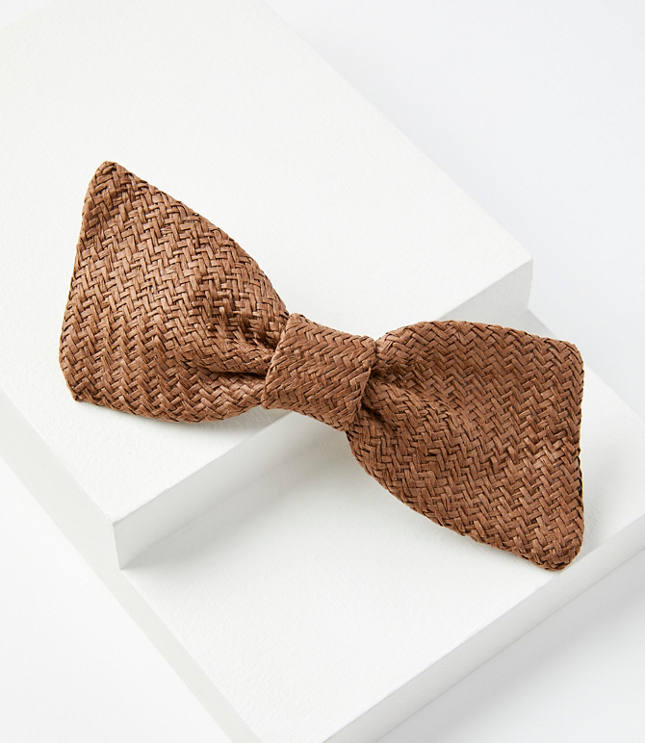 Raffia Bow Barrette
