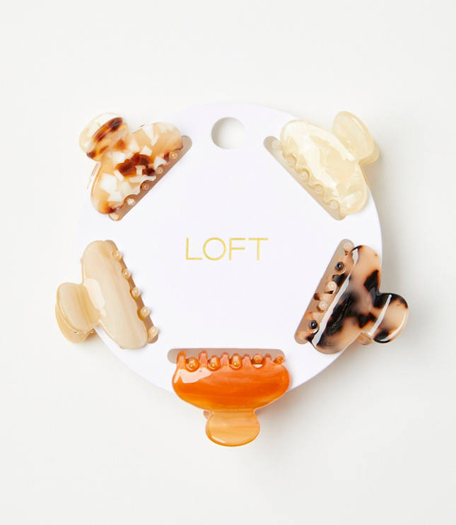 Loft Claw Hair Clip Set
