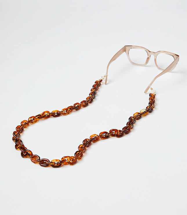 Resin Chain Link Eyeglass Chain