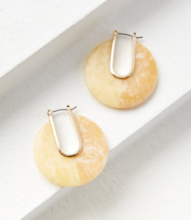 Mother Of Pearl Linear Earrings