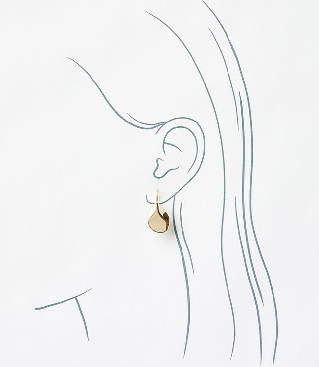 Ombre Raffia Layered Drop Earrings