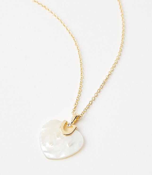 Pearlized Layered Charm Necklace