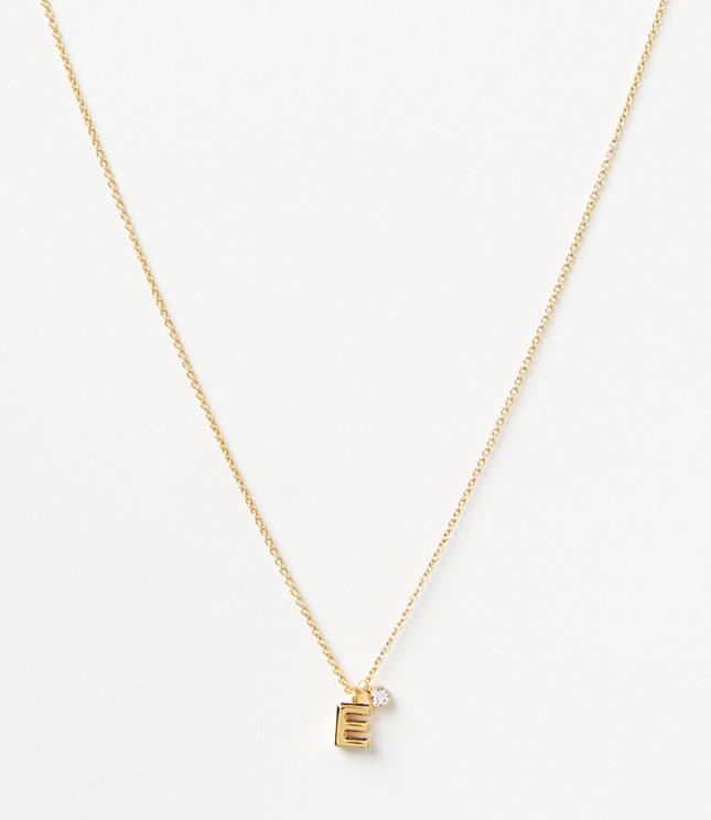 Demi Fine Delicate Initial Necklace