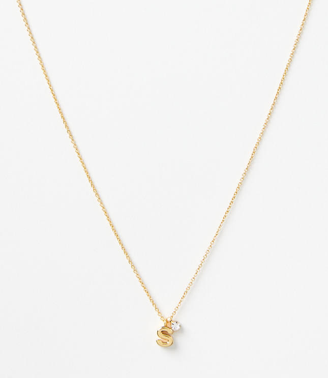 Demi Fine Delicate Initial Necklace