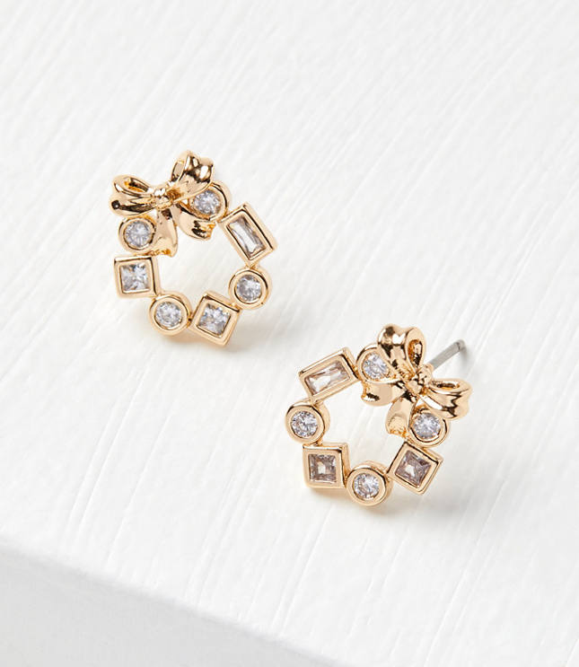 Wreath Stud Earrings