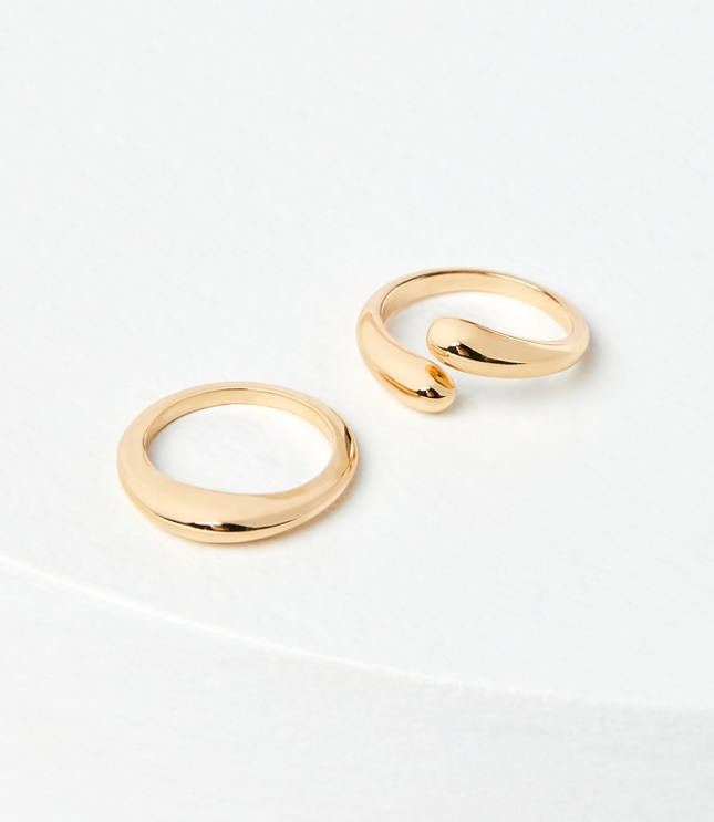 Modern Stackable Ring Set