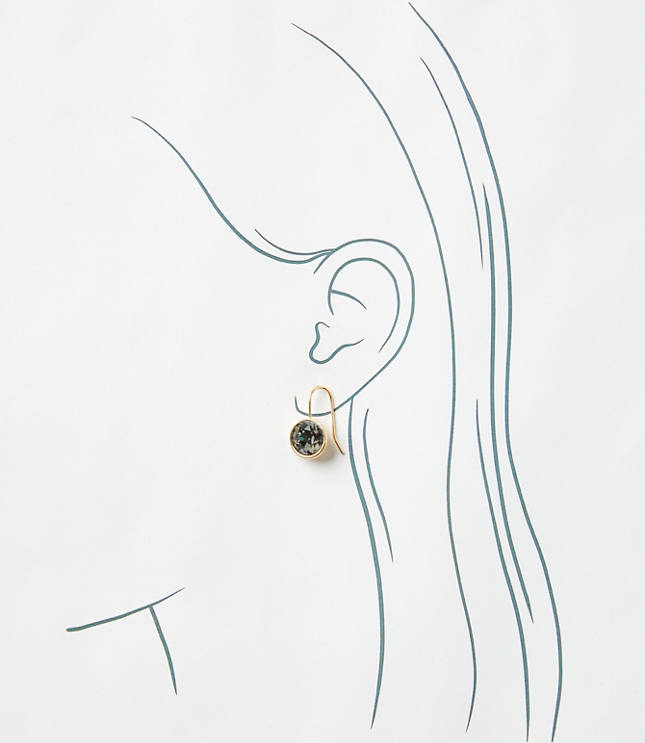 Sparkle Pull Through Earrings