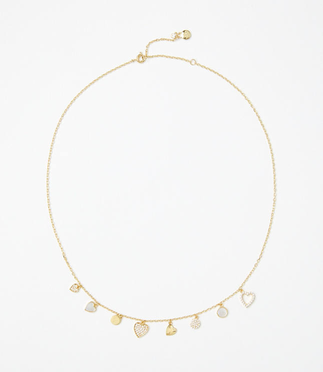 Delicate Heart Charm Necklace