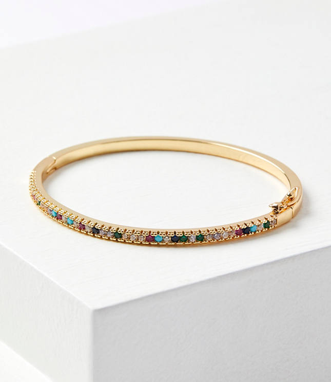 Mixed Sparkle Cuff Bracelet