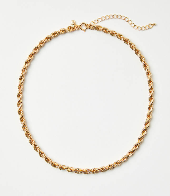 Twisted Rope Necklace