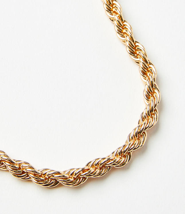 Twisted Rope Necklace