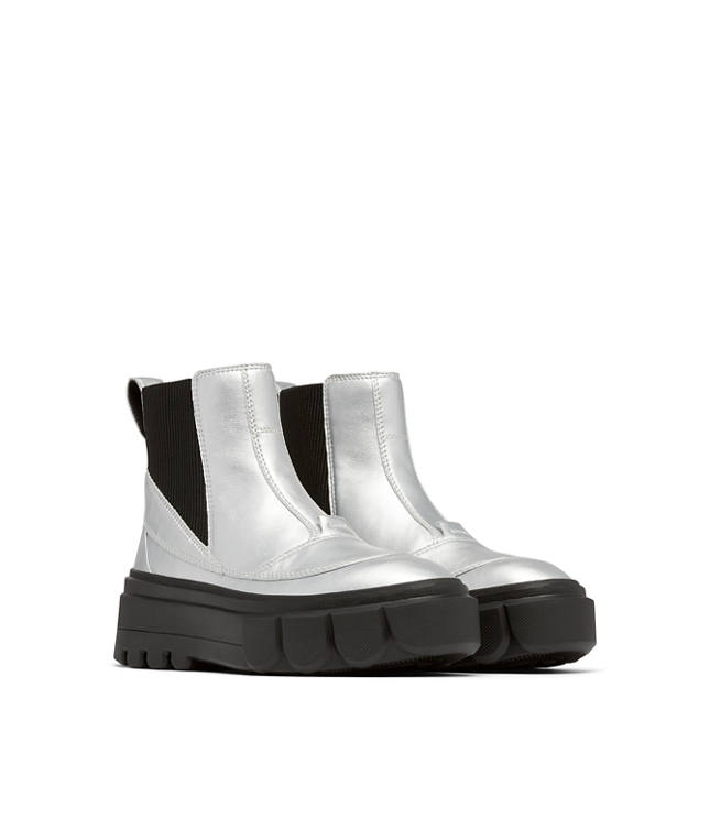 Sorel Caribou X Chelsea Waterproof Boots - Silver