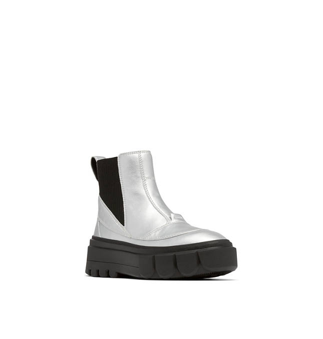 Sorel Caribou X Chelsea Waterproof Boots - Silver