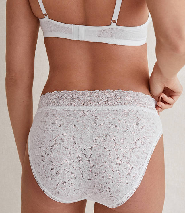 Haven Well Within Dulci High Leg Brief - White