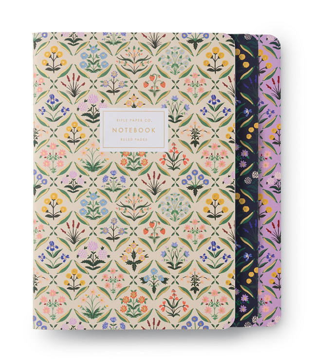 Rifle Paper Co. Assorted Set of 3 Estee Notebooks