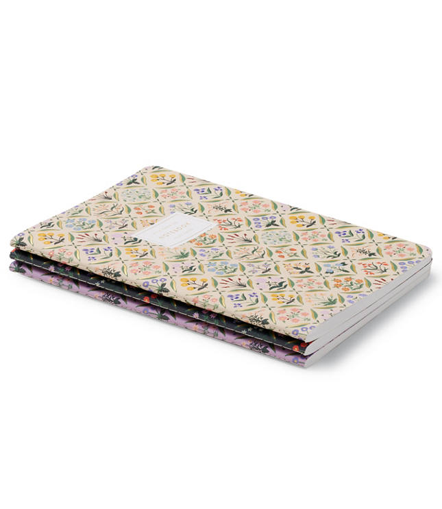 Rifle Paper Co. Assorted Set of 3 Estee Notebooks