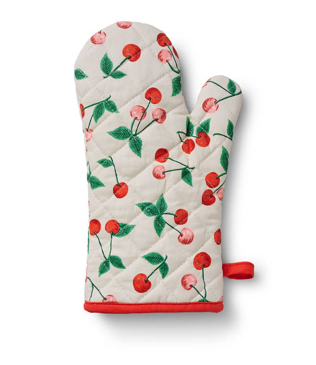 Rifle Paper Co. Cherries Oven Mitt