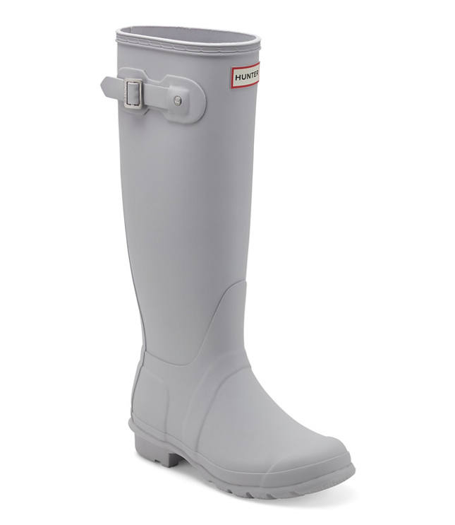 Hunter Original Tall Rain Boots - Light Grey