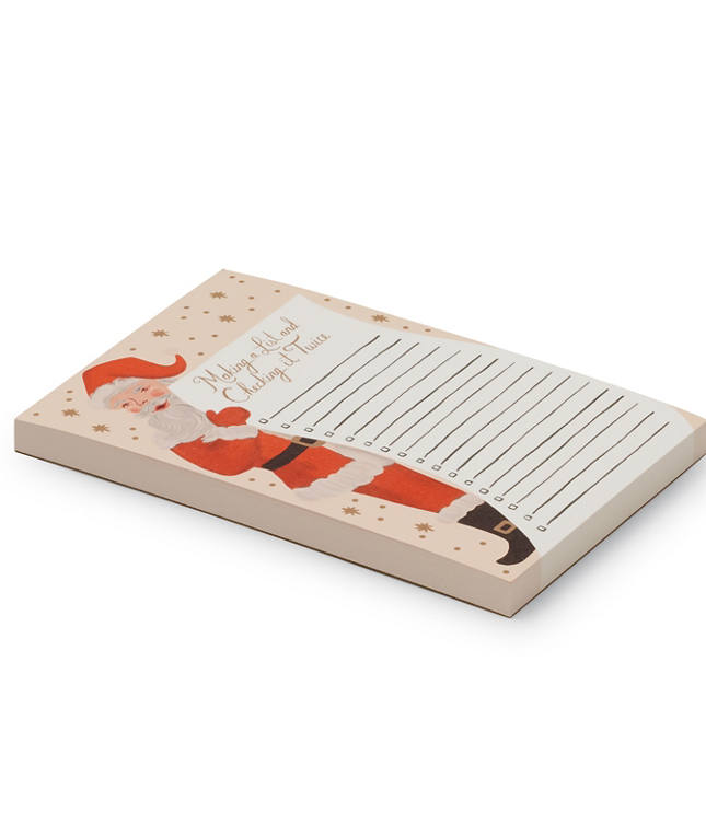 Rifle Paper Co. Santa's List Notepad