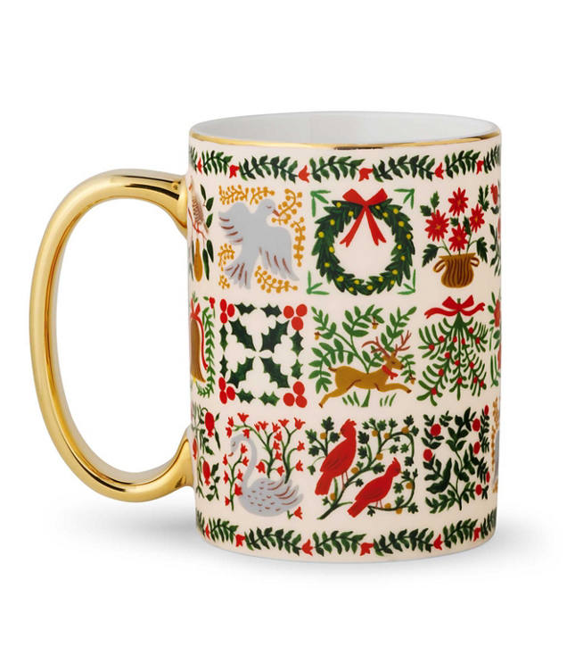 Rifle Paper Co. Christmastide Porcelain Mug