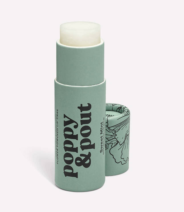 Poppy & Pout Sweet Mint Lip Balm