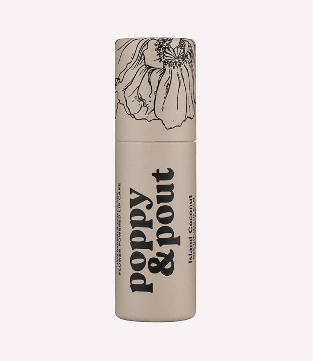 Poppy & Pout Island Coconut Lip Balm