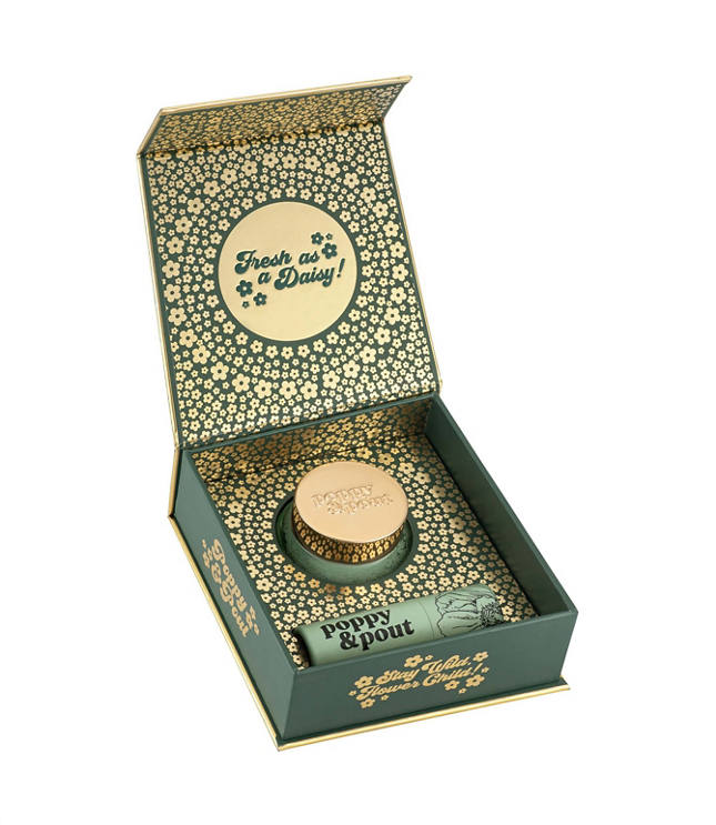 Loft Poppy & Pout Sweet Mint Lip Care Duo Gift Set