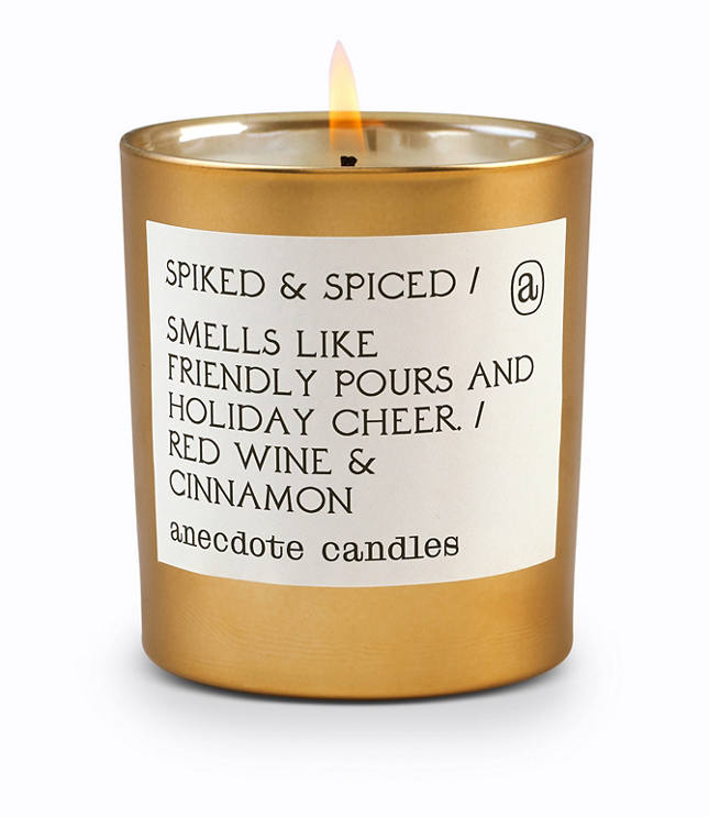 Anecdote Candles Spiked & Spiced Gold Tumbler Candle