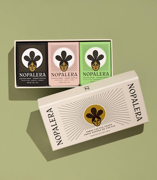 Loft Nopalera Mini Cactus Soap Trio Gift Set