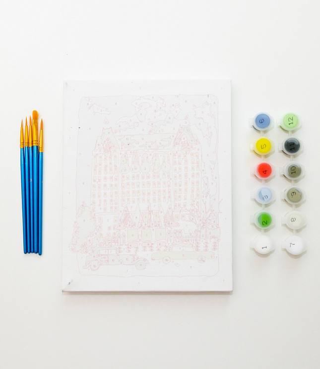 Paint Anywhere - Plaza Hotel Christmas