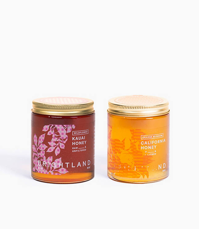 Brightland - The Couplet Raw Honey Set