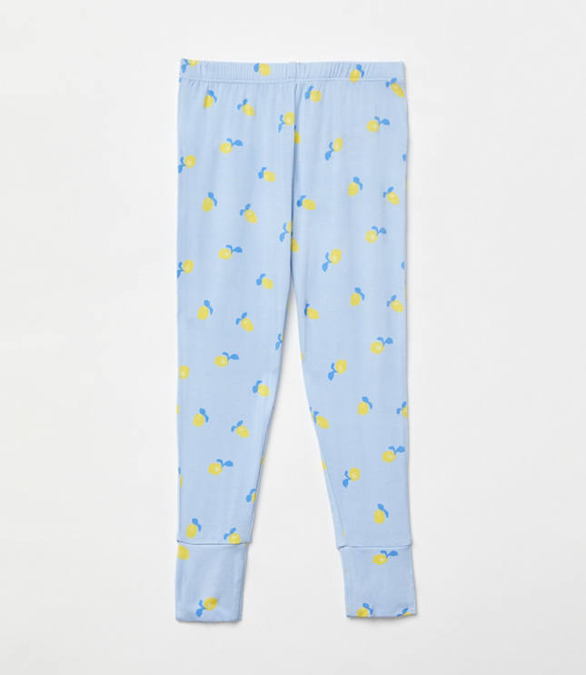 Posh Peanut X LOFT Lemon Long Sleeve Basic Pajama
