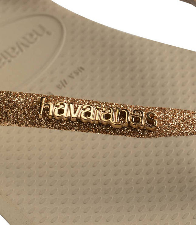 Havaianas Slim Glitter Flip Flops