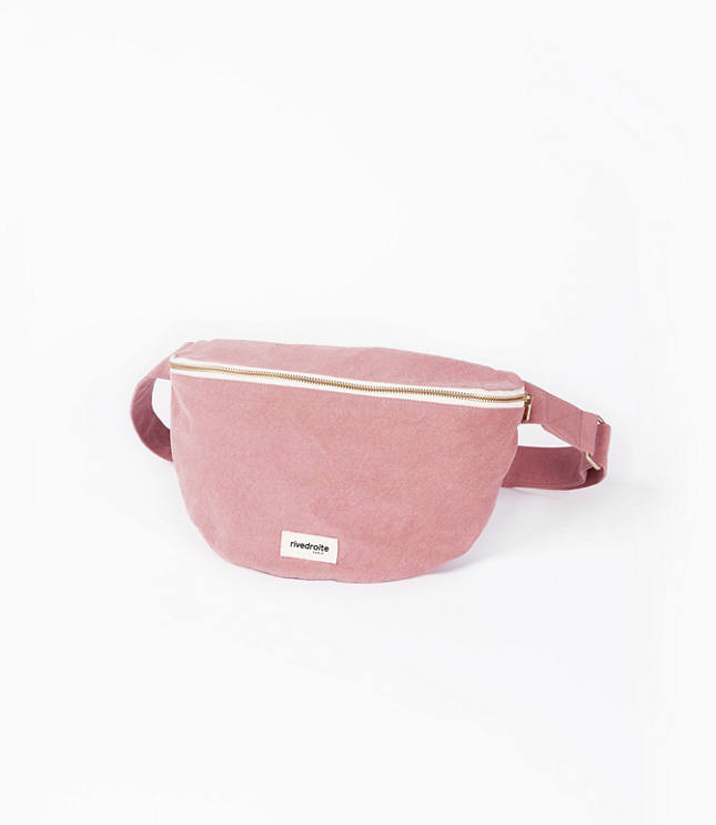 Rivedroite XL Custine Waist Bag in Stonewash Denim