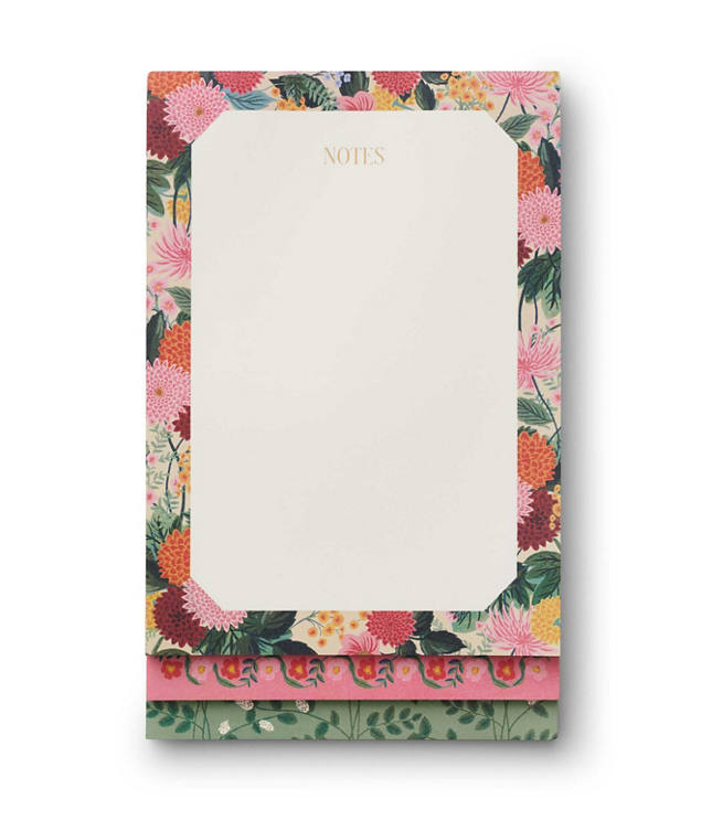 Rifle Paper Co. Dahlia Tiered Notepad