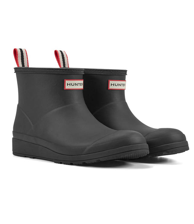 Hunter Play Insulated Vegan Shearling Short Rain Boots