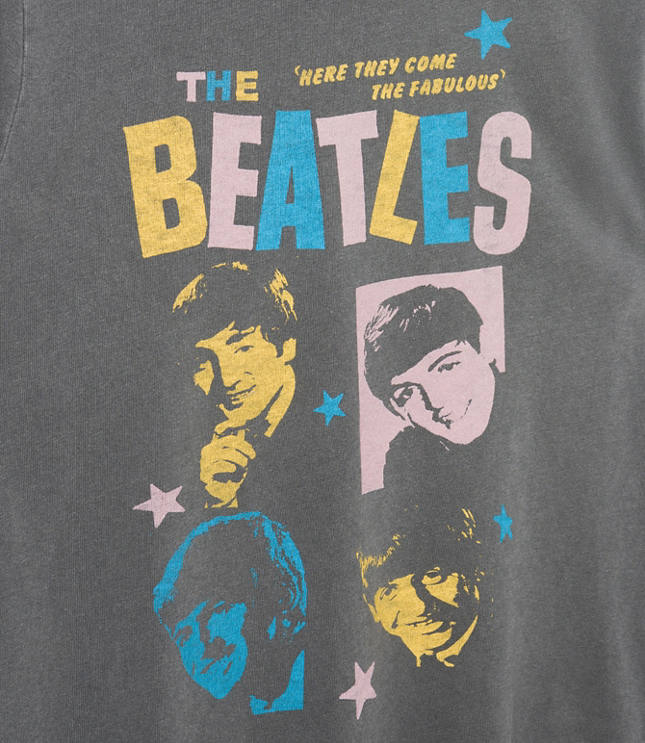 Junk Food 1964 American Tour Dates Vintage Tee